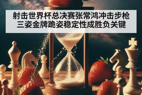 射击世界杯总决赛张常鸿冲击步枪三姿金牌跪姿稳定性成胜负关键